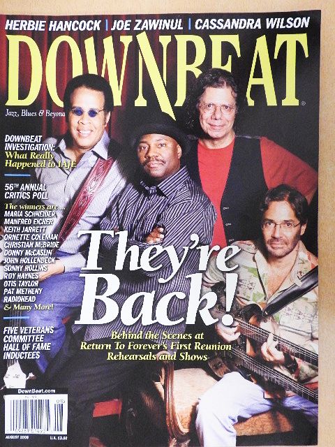 D. D. Jackson - DownBeat August 2008 [antikvár]