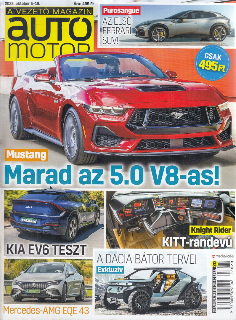 Szabó Róbert (főszerk.) - Autó-motor 2022. október 5-19. [antikvár]