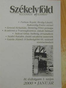 Bak Áron - Székelyföld 2000. január [antikvár]