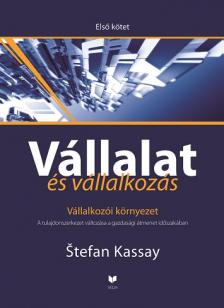 Kassay, Stefan - VÁLLALAT ÉS VÁLLALKOZÁS - ELSŐ KÖTET - VÁLLALKOZÓI KÖRNYEZET