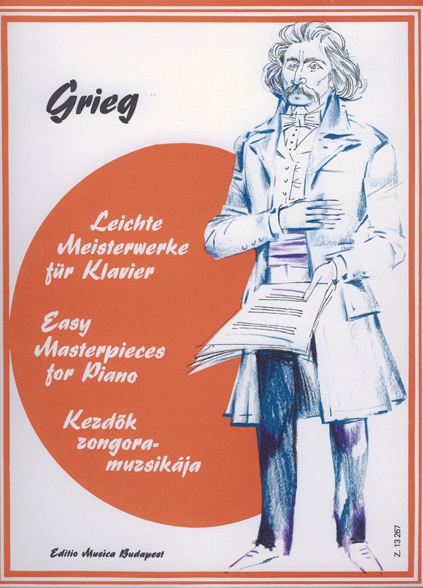 GRIEG - KEZDŐK ZONGORAMUZSIKÁJA - GRIEG ANTIKVÁR