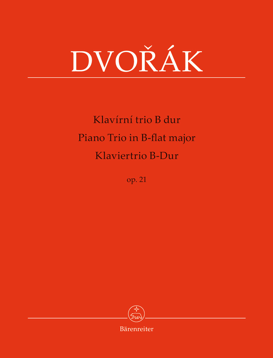 DVORAK - KLAVIERTRIO B-DUR OP.21, STIMMEN