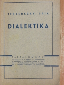 Jeszenszky Erik - Dialektika [antikvár]