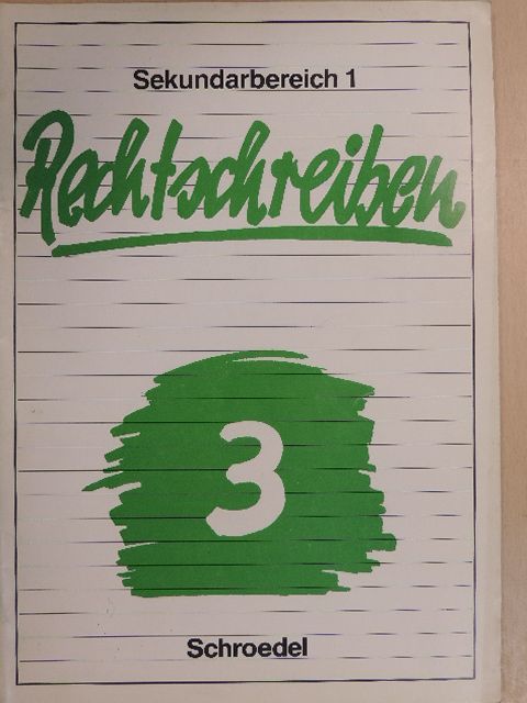 Rechtschreiben 3. [antikvár]