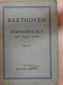 Beethoven - Symphonie Nr. 9. D moll Opus 125 [antikvár]