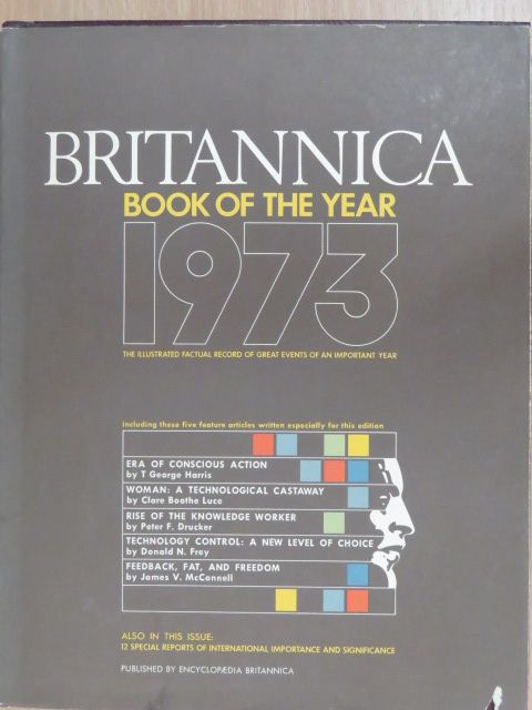 Britannica Book of the Year 1973 [antikvár]