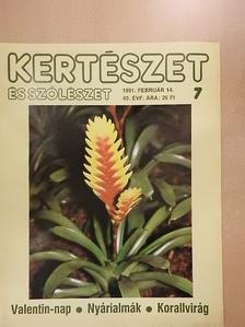 Baki László - Kertészet és Szőlészet 1991. február 14. [antikvár]