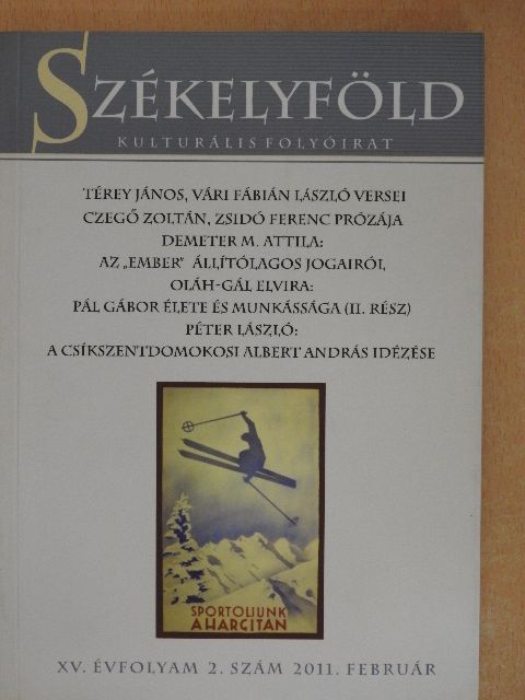 Borcsa János - Székelyföld 2011. február [antikvár]