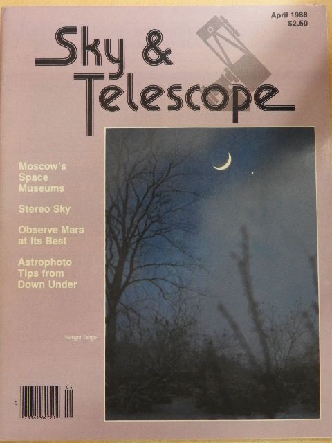 J. Kelly Beatty - Sky & Telescope April 1988 [antikvár]