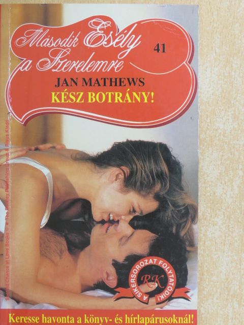 Jan Mathews - Kész botrány! [antikvár]