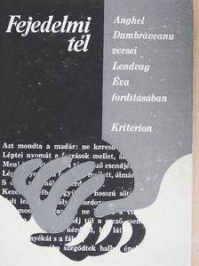 Anghel Dumbraveanu - Fejedelmi tél [antikvár]