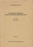 Babodi Béláné - A környezetismereti foglalkozások módszertana [antikvár]