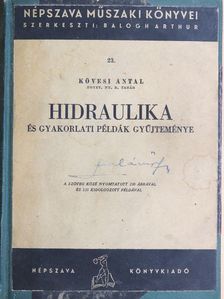 Kövesi Antal - Hidraulika [antikvár]