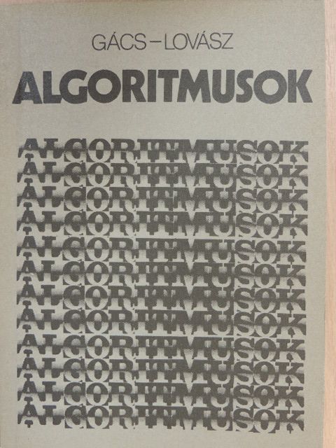Dr. Lovász László - Algoritmusok [antikvár]