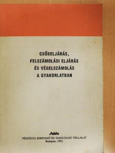 Dr. Kiss Gábor - Csődeljárás, felszámolási eljárás és végelszámolás a gyakorlatban [antikvár]