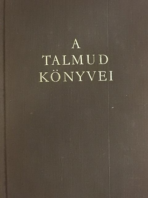 A Talmud könyvei [antikvár]