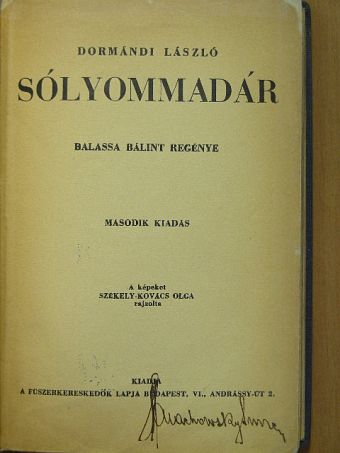Dormándi László - Sólyommadár [antikvár]