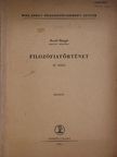 Rezső Margit - Filozófiatörténet II. [antikvár]