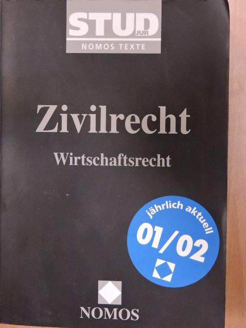 Zivilrecht - Wirtschaftsrecht [antikvár]