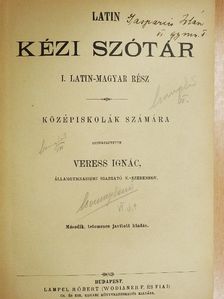 Latin kézi szótár I-II. [antikvár]