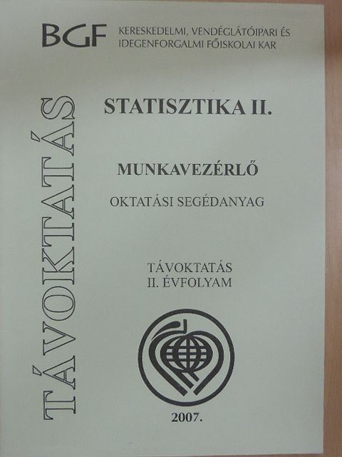Statisztika II. [antikvár]