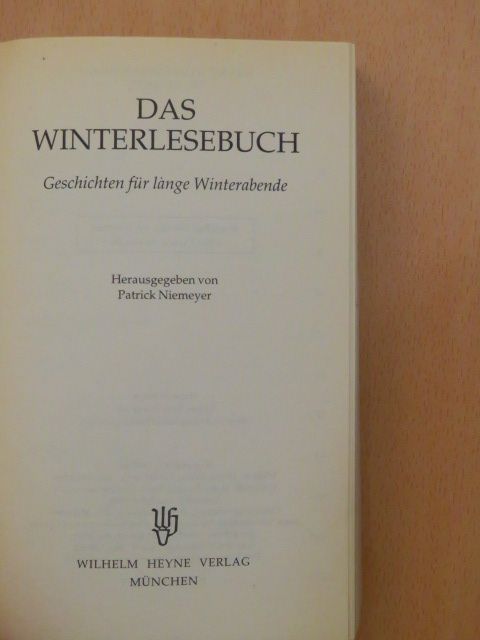 Frank S. Anthony - Das Winterlesebuch [antikvár]