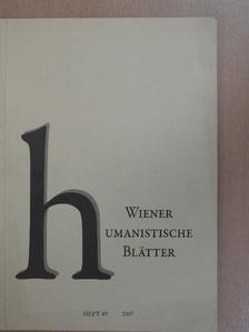 Alfred Dunshirn - Wiener Humanistische Blätter  [antikvár]