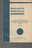 Quelques nouvelles hongroises Tome III. [antikvár]