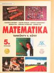 Csahóczi Erzsébet - Matematika 5/II. [antikvár]