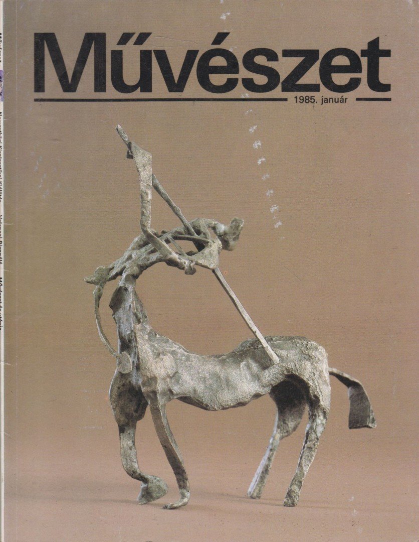 RIDEG GÁBOR - Művészet 1985. január [antikvár]