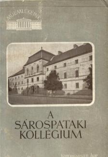 ROMÁN JÁNOS - A sárospataki kollégium [antikvár]
