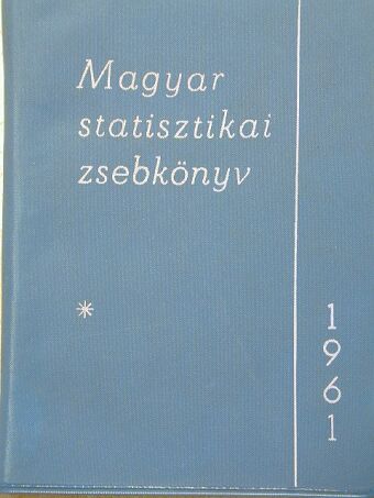 Magyar statisztikai zsebkönyv 1961. [antikvár]