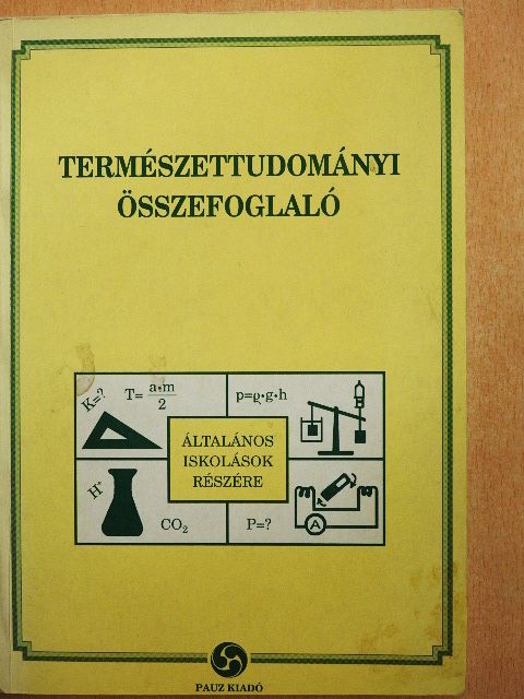 Természettudományi összefoglaló [antikvár]
