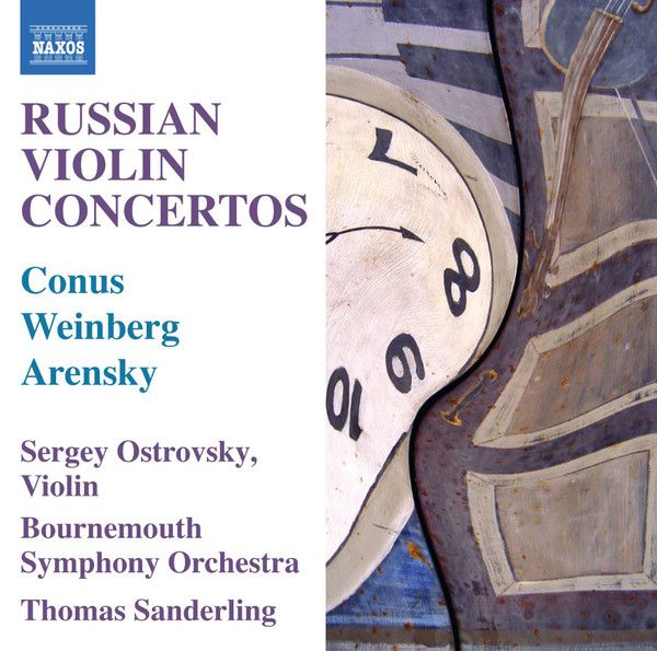 CONUS, WEINBERG, ARENSKY - RUSSIAN VIOLIN CONCERTOS CD OSTROVSKY