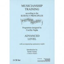 MUSICIANSHIP TRAINING ACC. TO THE KODÁLY PRINCIPLES, ADVANCED LEVEL, 2 CD SET INTR. BY VÁSÁRY TAMÁS