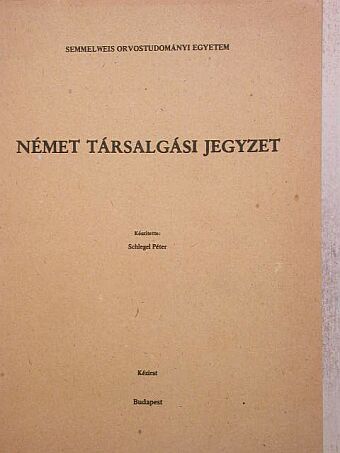 Schlegel Péter - Német társalgási jegyzet [antikvár]