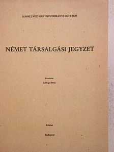 Schlegel Péter - Német társalgási jegyzet [antikvár]