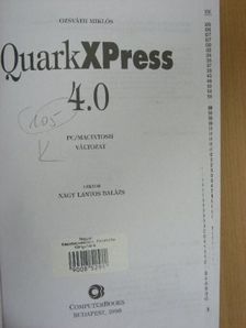 Ozsváth Miklós - QuarkXPress 4.0 [antikvár]