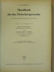 Dr. H. Marienhagen - Handbuch für das Fleischergewerbe [antikvár]
