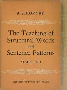 A. S. Hornby - The Teaching of Structural Words and Sentence Patterns 2 [antikvár]