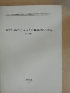 Draveczky Balázs - Acta Antiqua et Archaeologica Tomus XIV.  [antikvár]