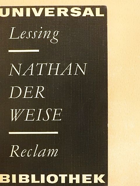 Gotthold Ephraim Lessing - Nathan der Weise [antikvár]