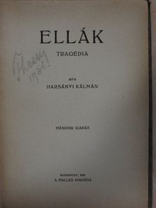 Harsányi Kálmán - Ellák [antikvár]