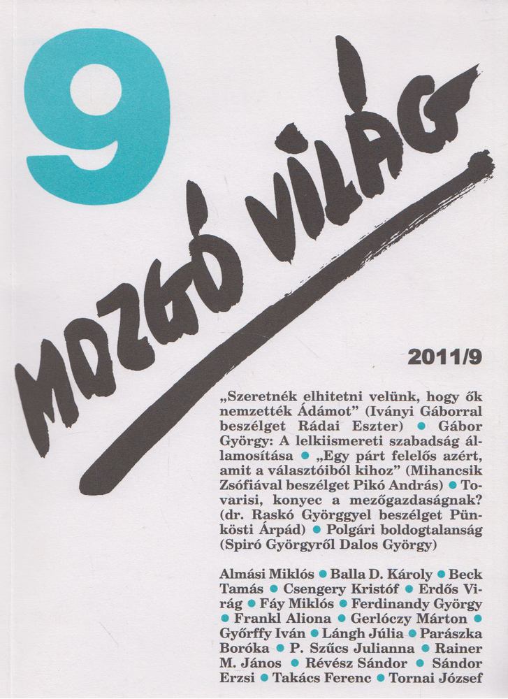 P. Szűcs Julianna - Mozgó Világ 2011/9. [antikvár]