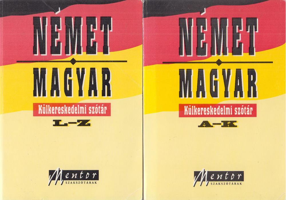Kovács János - Német-magyar külkereskedelmi szótár I-II. [antikvár]