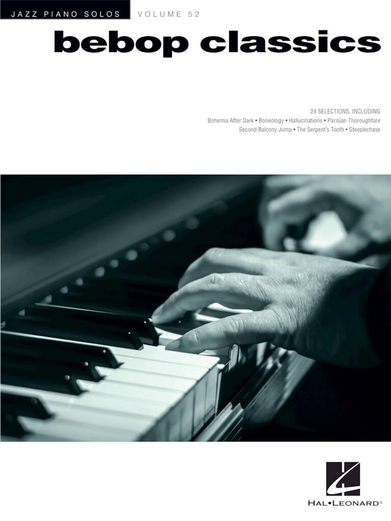 BEPOP CLASSICS - JAZZ PIANO SOLOS VOL.52