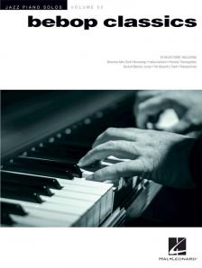 BEPOP CLASSICS - JAZZ PIANO SOLOS VOL.52