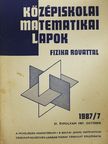 Vermes Miklós - Középiskolai matematikai lapok 1987. október [antikvár]