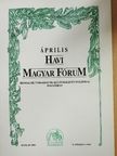 Balla Máté - Havi Magyar Fórum 2002. április [antikvár]