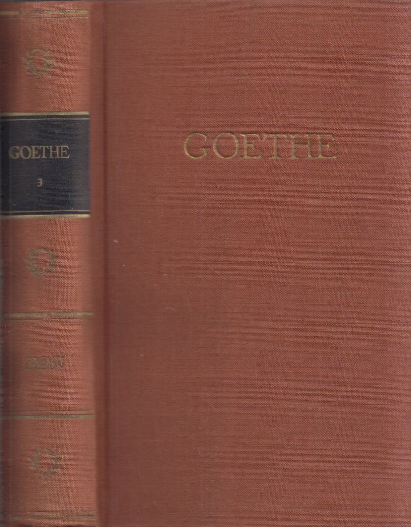 Goethes Werke in Zehn Banden Dritter Band [antikvár]